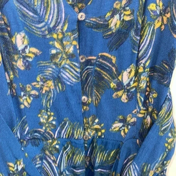 Free people women’s hot‎ tropics jumpsuit size 0 - Picture 3 of 13